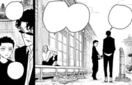 Samura trains Chihiro (Image via Shueisha)
